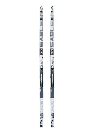 Лыжи пластиковые Sable 3D (160 см, black)