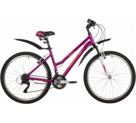 Велосипед FOXX 26" BIANKA розовый, алюминий, размер 15"