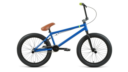 Велосипед FORWARD ZIGZAG 20 (20" 1 ск. рост. 20.75") 2022, синий, RBK22FW20094