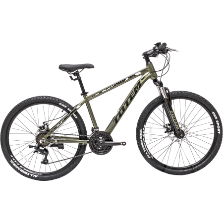 Велосипед TOTEM T100 26" D (26" 24ск рост 15.5") 2023 зеленый