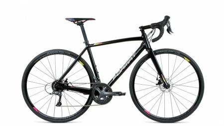 Велосипед FORMAT 2222 (700C 16 ск. рост. 610 мм) 2020-2021, черный матовый, RBKM1CU8D003