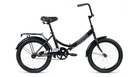 Велосипед ALTAIR City 20 скл. (20'' 1ск) черный / серый, RBKT0YN01002