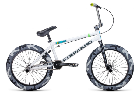 Велосипед FORWARD ZIGZAG 20 (20" 1 ск. рост. 20.75") 2022, серый, RBK22FW20091