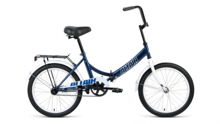 Велосипед ALTAIR City 20 скл. (20'' 1ск) темно-синий / белый, RBKT0YN01003